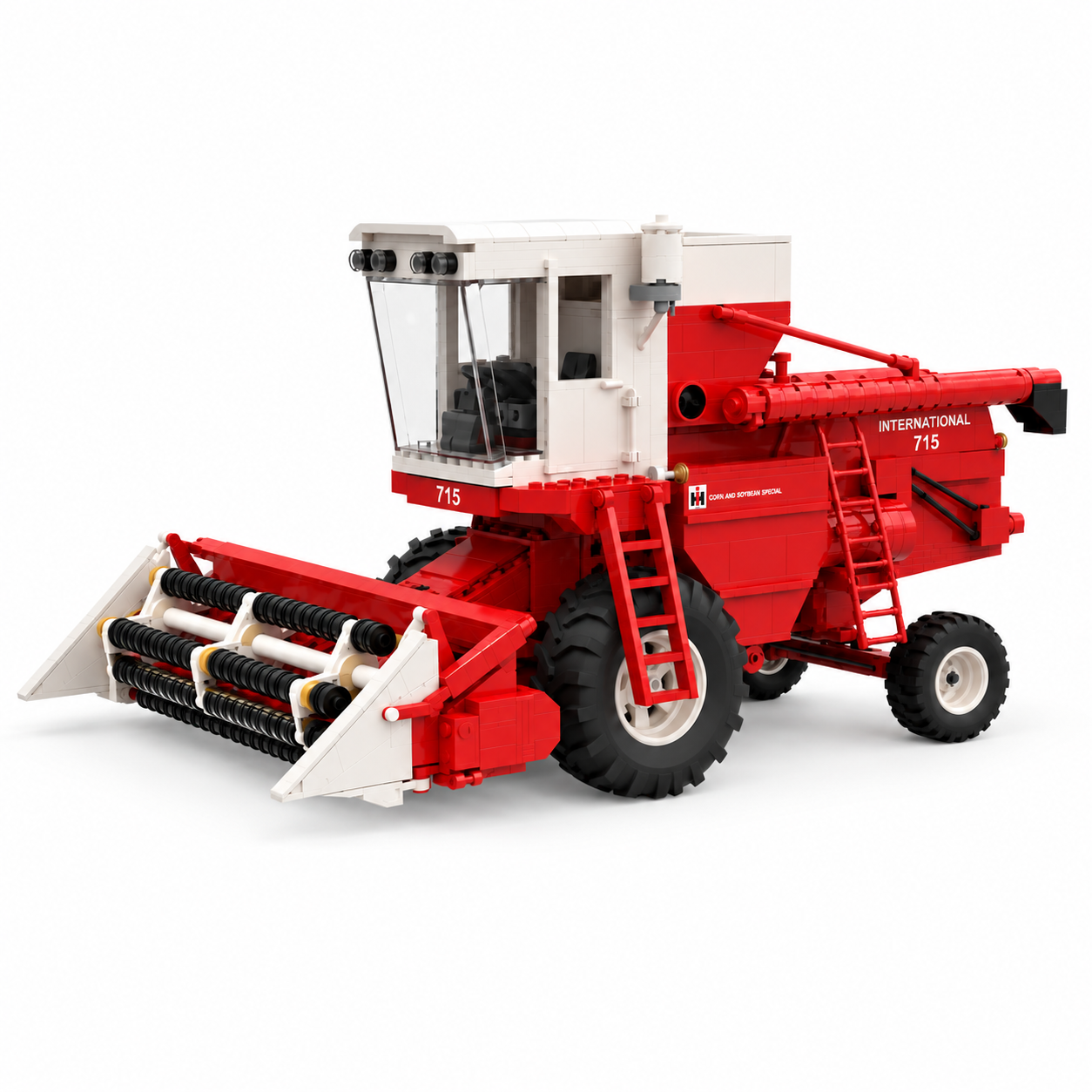 Red Harvest Legends – Classic American Combine Building Sets