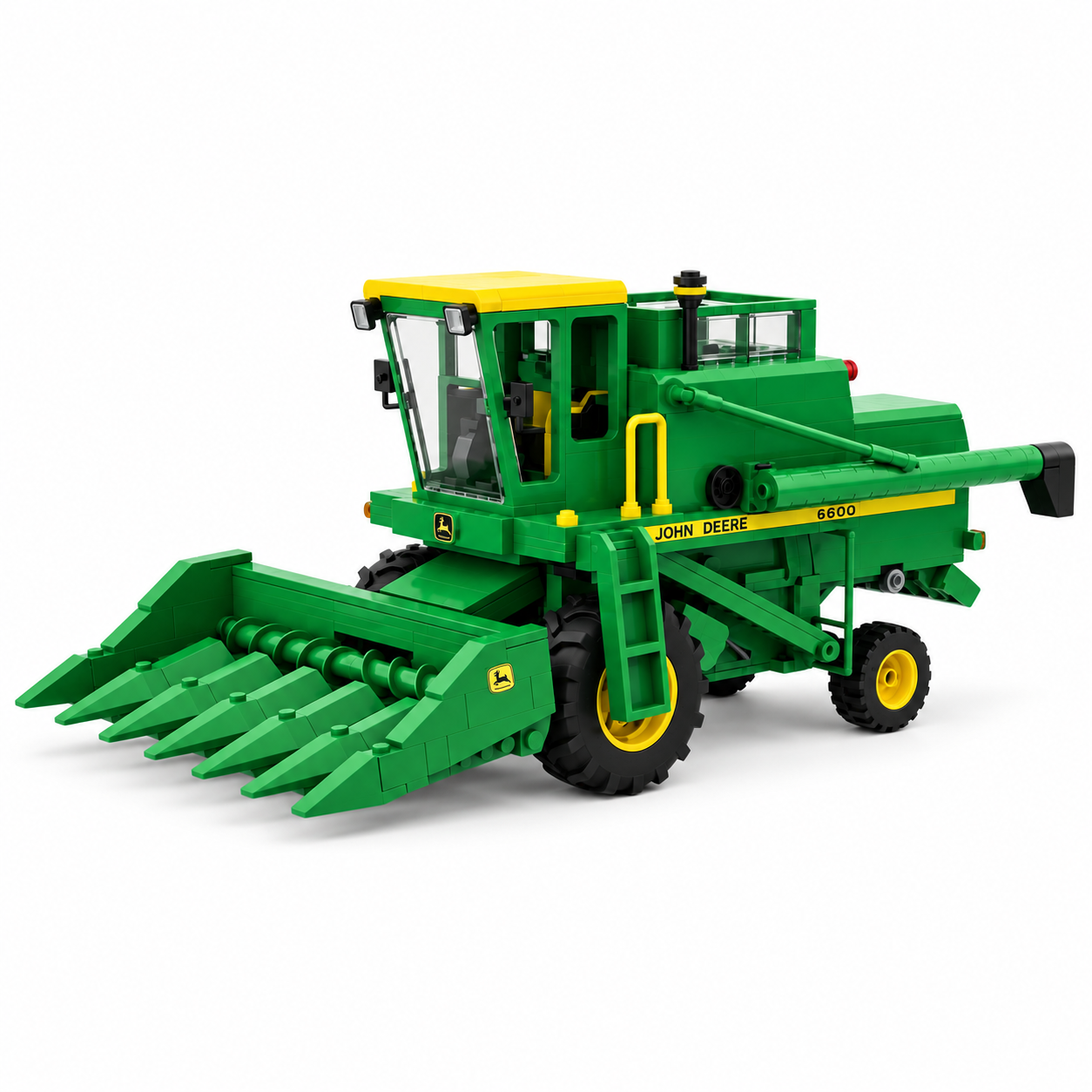 Classic Green Combines – American Harvest Heritage Building Sets