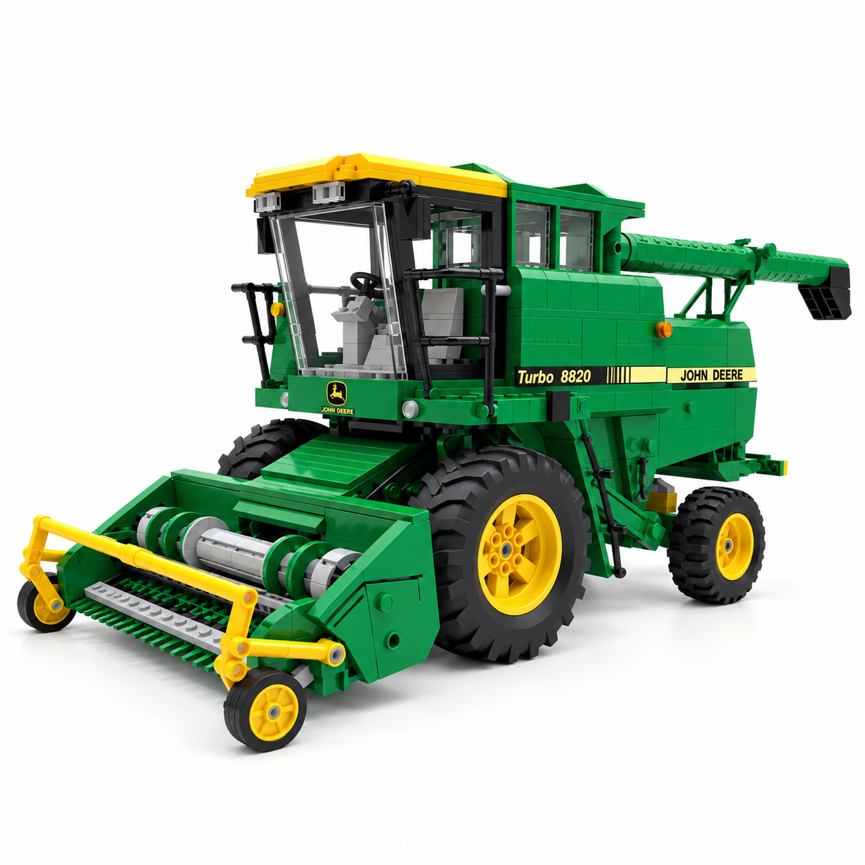 Classic Green Combines – American Harvest Heritage Building Sets