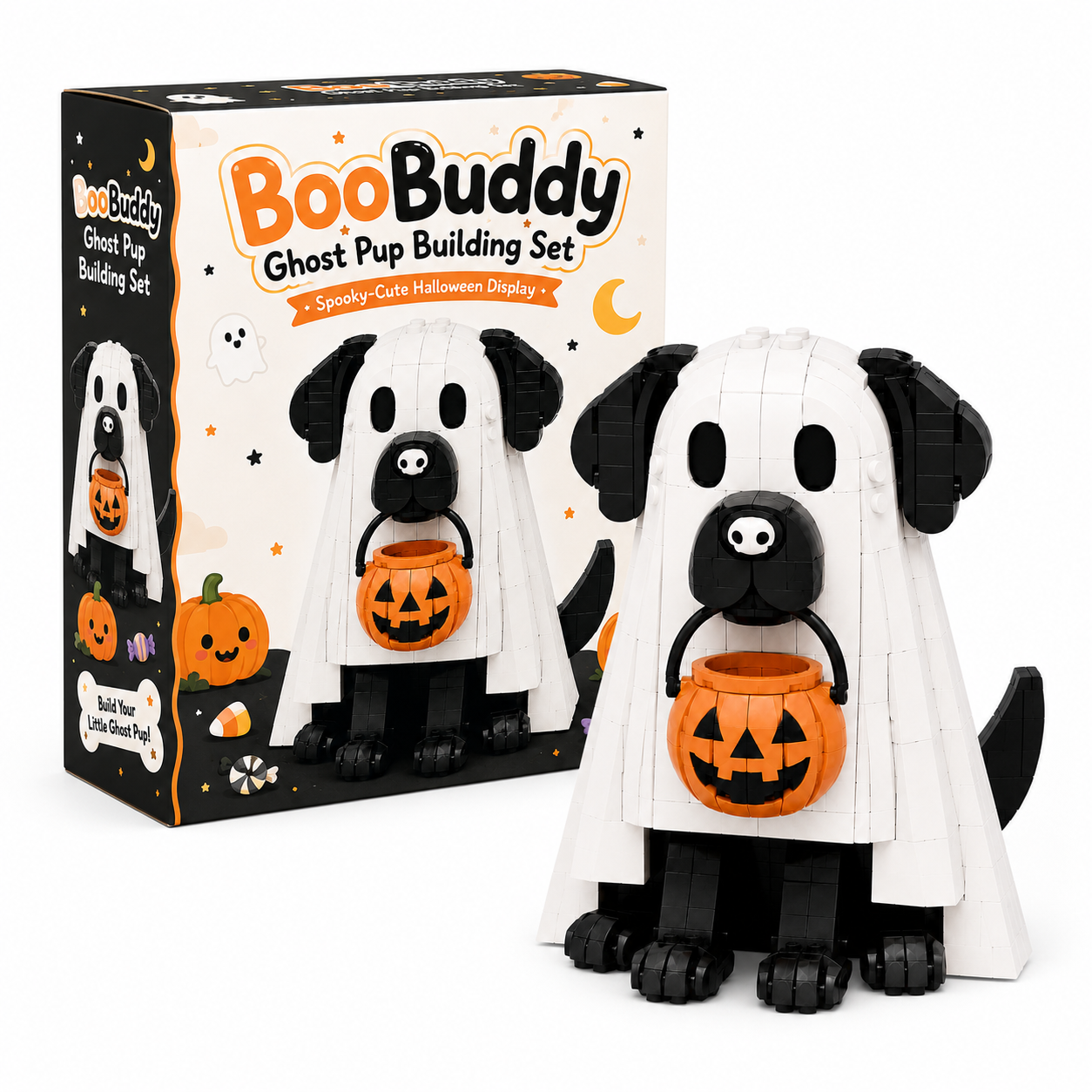 BooBuddy Ghost Pup Building Set