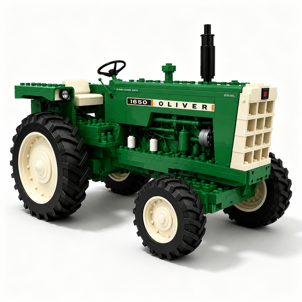 1650 Green Heritage Farm Tractor Building Set