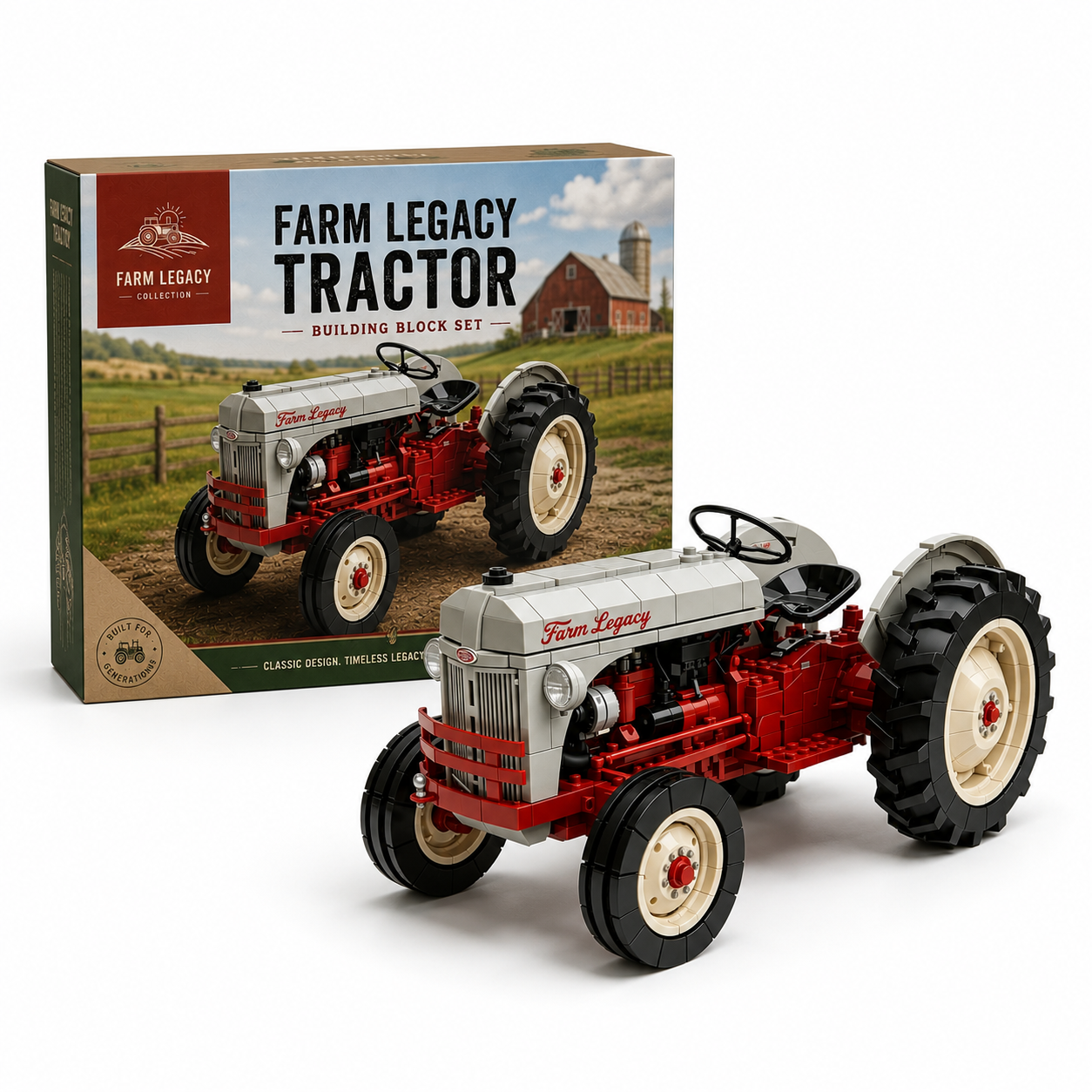 🚜 Farm Legacy 8N – Heritage Tractor Edition