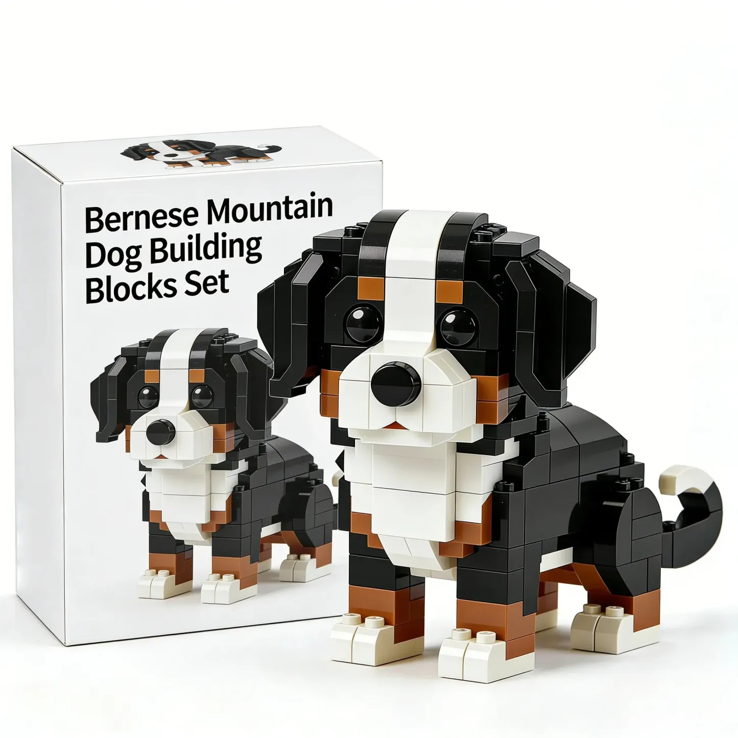 Brick Dogs—Bernese Mountain Dog  Brick Set