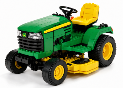Backyard Workhorses – Garden Tractor & Mower Brick Collection 🚜