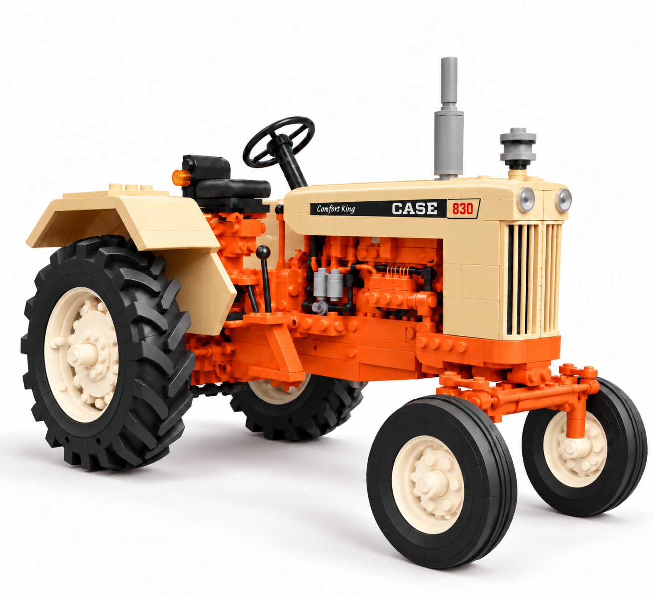 830 Comfort King Heritage Farm Tractor Building Set
