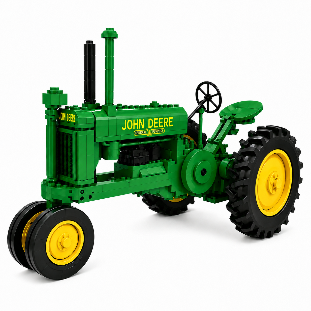 1934 Model A Green Heritage Tractor Building Set