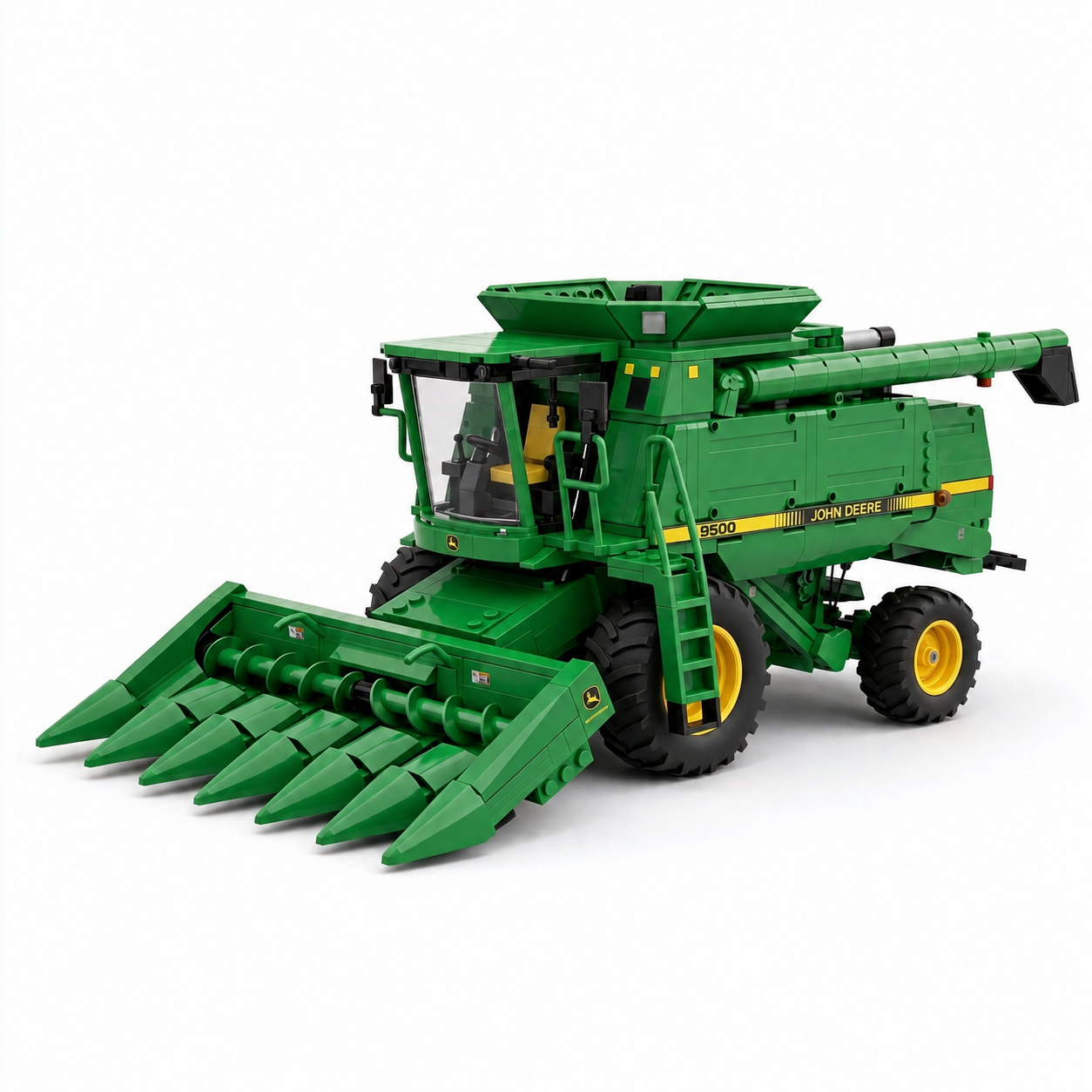 Classic Green Combines – American Harvest Heritage Building Sets