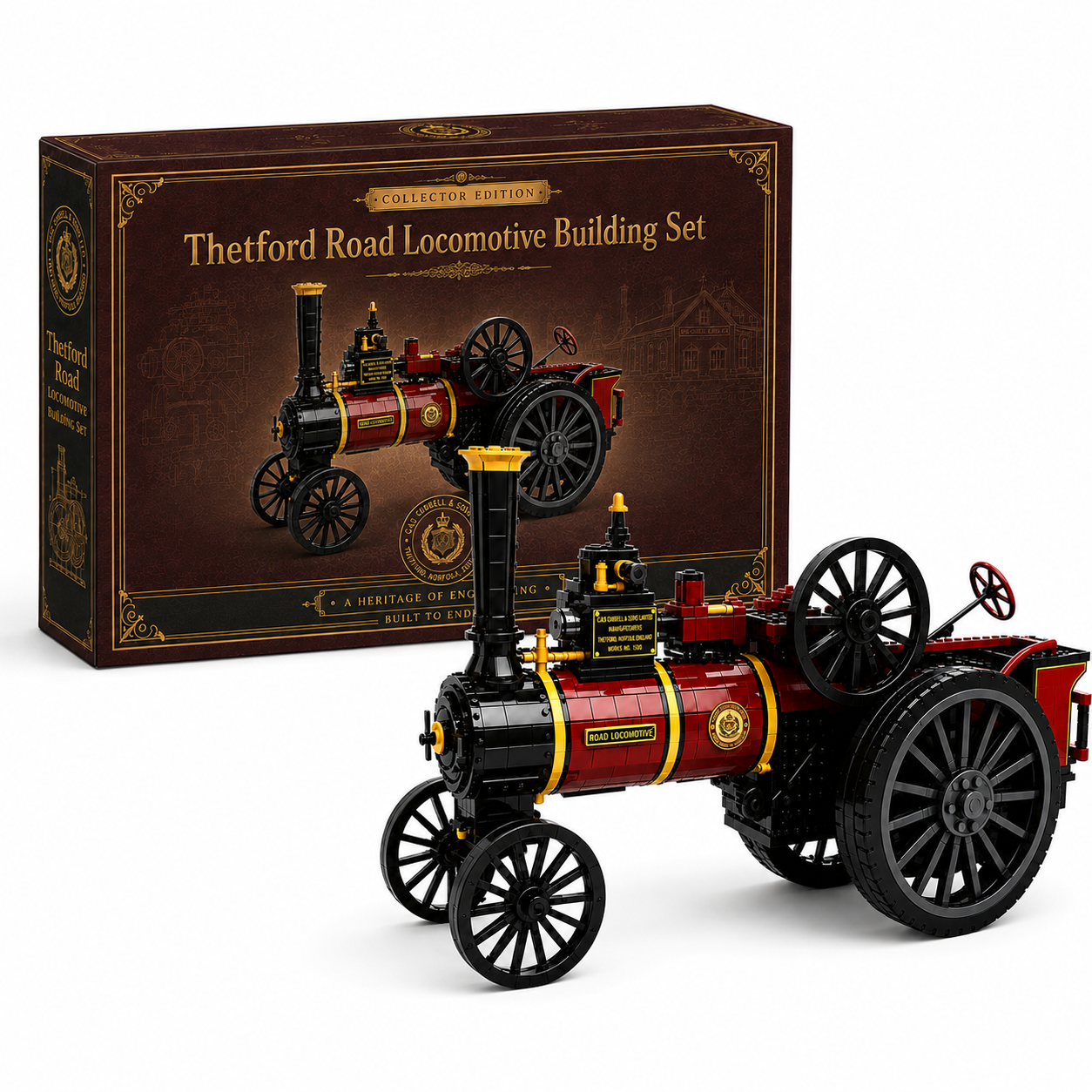Thetford Road Locomotive Building Set