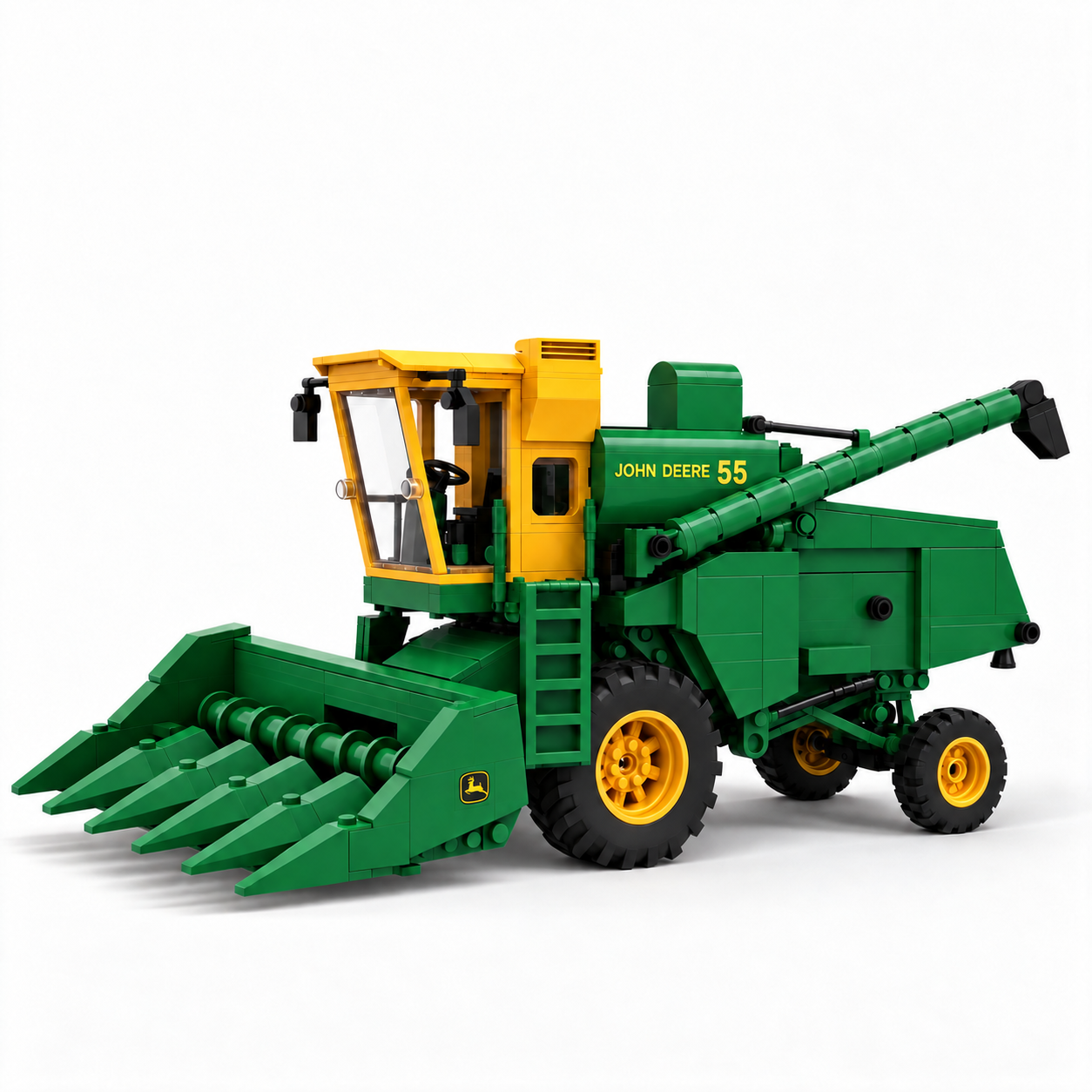 Classic Green Combines – American Harvest Heritage Building Sets