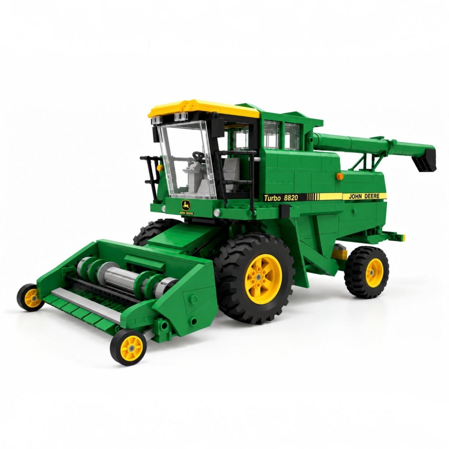 8820 Turbo Harvest King Heritage Combine Building Set