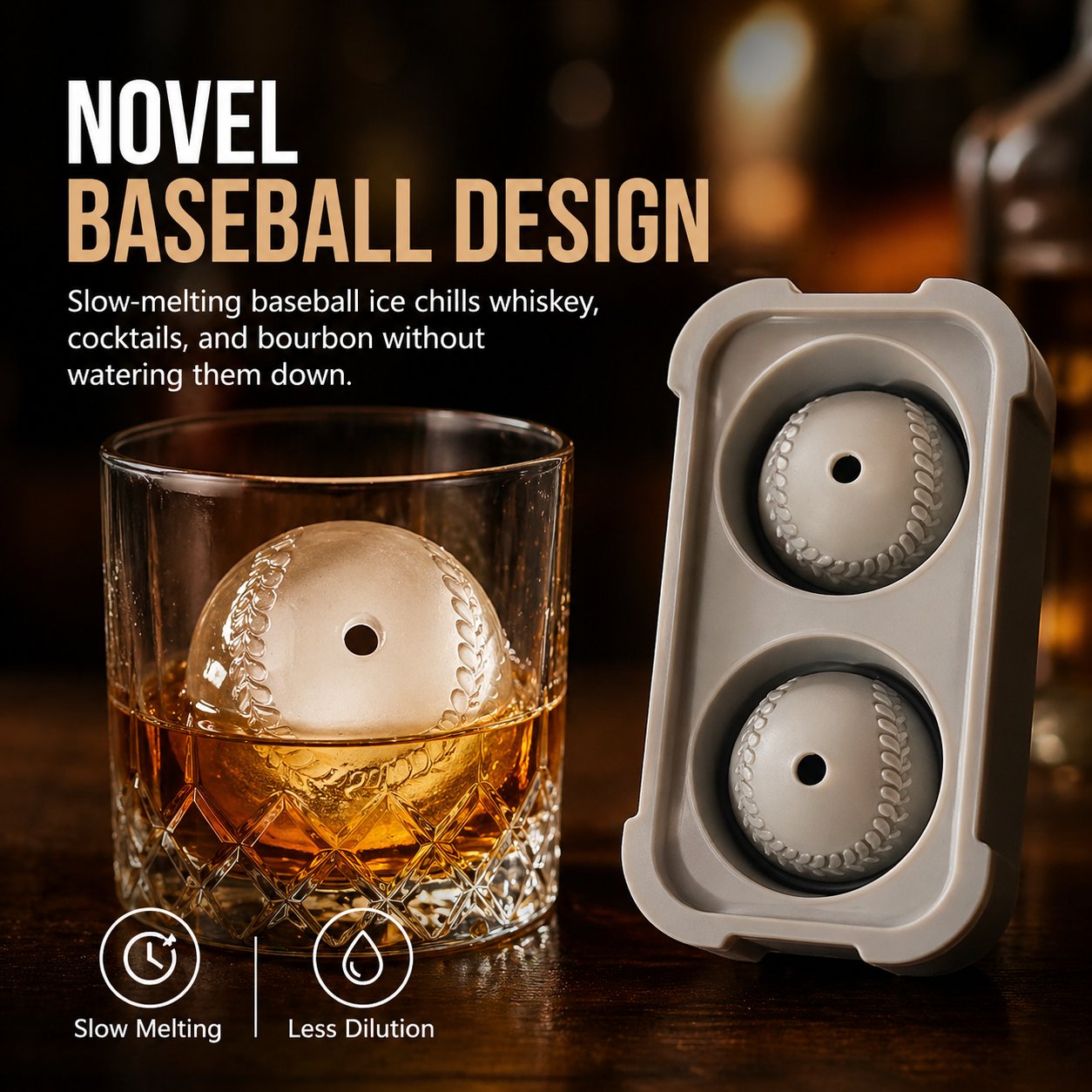 🔥LAST DAY 49% OFF - Baseball Ice Mold