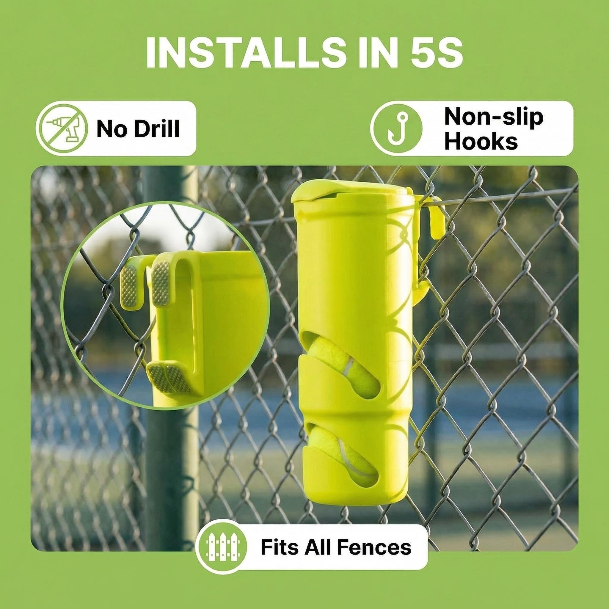 🎾Tennis Fence Storage Bracket