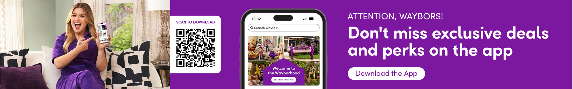 Attention, Waybors! Don't miss exclusive deals and perks on the app. Download the App. 