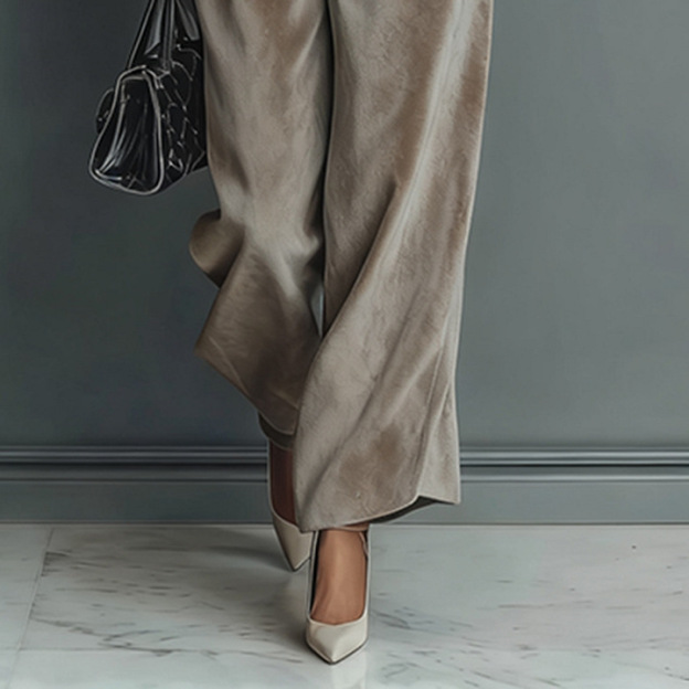 📢📢50% OFF NOW! ⏳Women’s Casual Warm Top & Wide Leg Pants 2-Piece Set