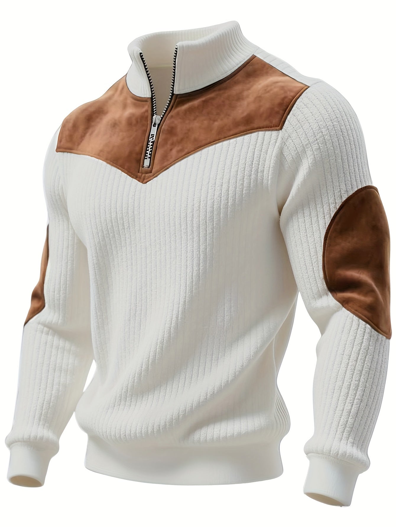 2025 Men's Best-Selling Casual Knit Half-Zip Sweater