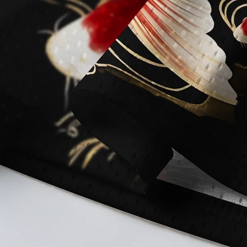 Tokyo-Tiger  Elegant Koi Fish Watercolor Art Mesh Jersey