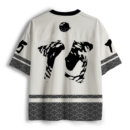 Tokyo-Tiger Funny To A Lifetime Mesh Jersey