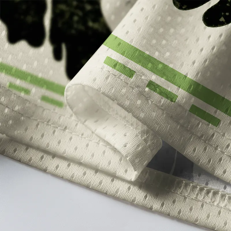 Tokyo-Tiger Woodblock Frog Drinking Tea Mesh Jersey