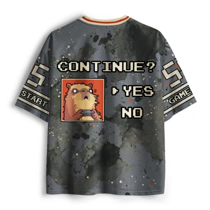 Tokyo-Tiger "BRUH" Capy Gamer Mesh Jersey