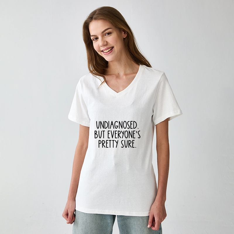 Tokyo-Tiger Self-diagnosed Illness Funny V-Neck Classic T-Shirt