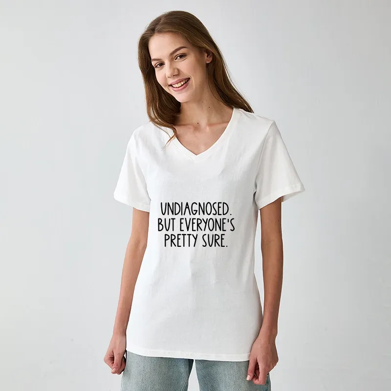 Tokyo-Tiger Self-diagnosed Illness Funny V-Neck Classic T-Shirt