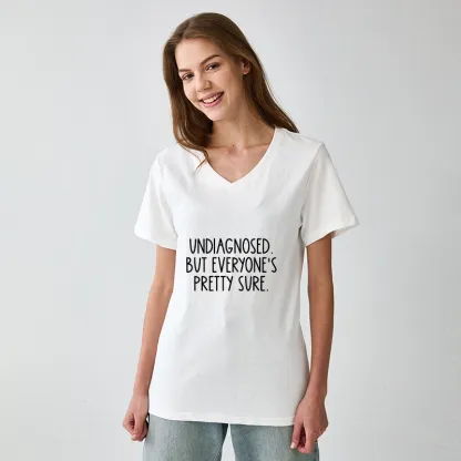 Tokyo-Tiger Self-diagnosed Illness Funny V-Neck Classic T-Shirt