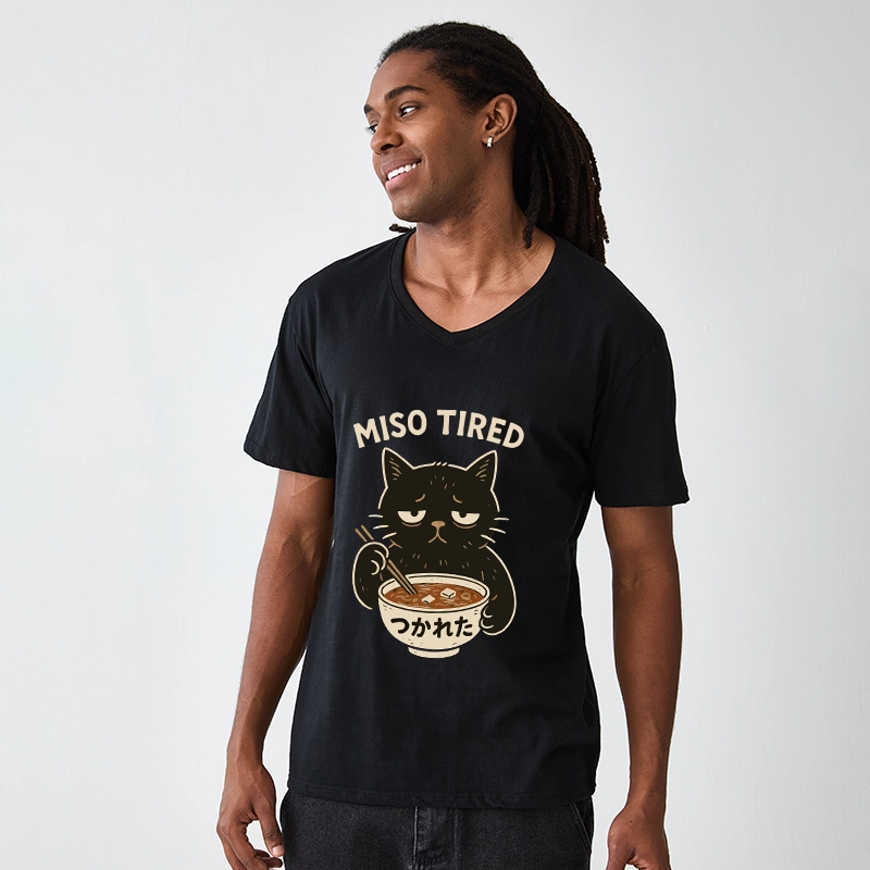 Tokyo-Tiger I’m So Tired V-Neck Classic T-Shirt