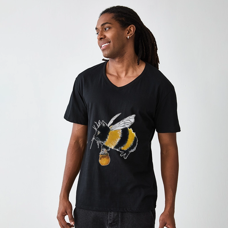 Tokyo-Tiger Catbee Funny V-Neck Classic T-Shirt