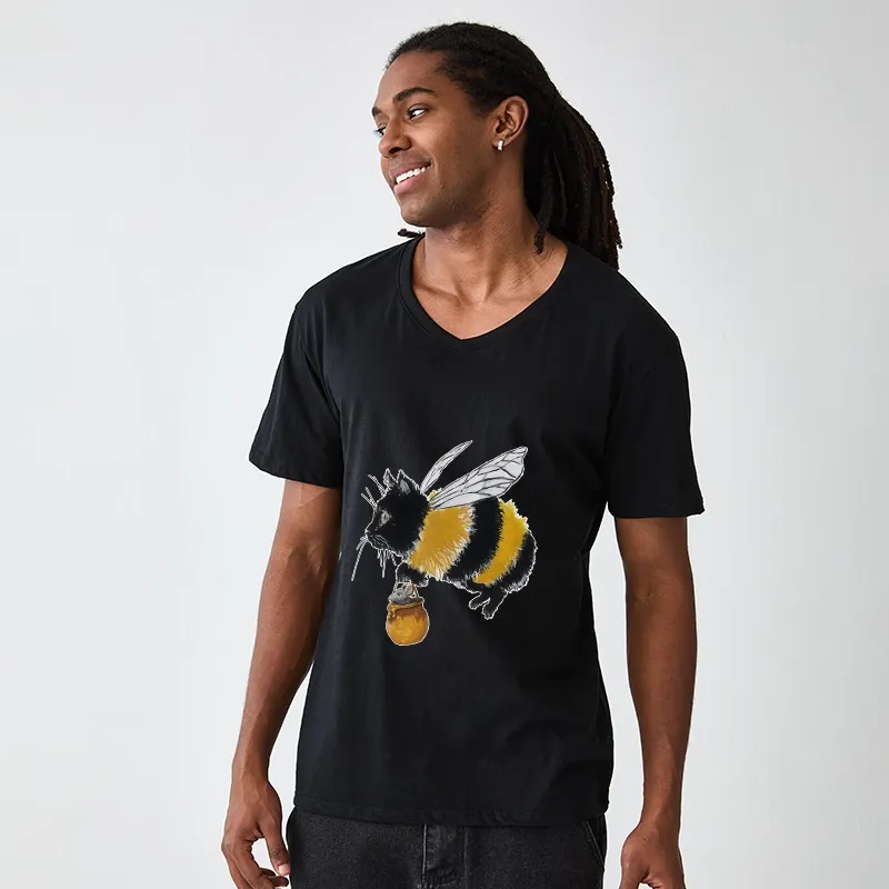 Tokyo-Tiger Catbee Funny V-Neck Classic T-Shirt