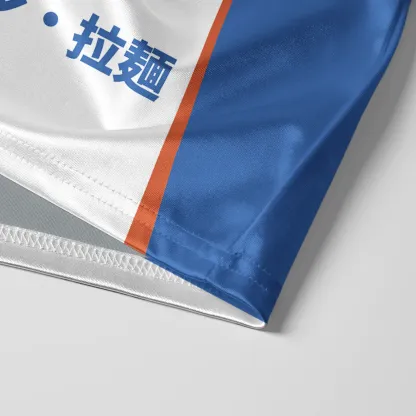 Tokyo-Tiger Rainbow Ramen Glossy Oversized Jersey