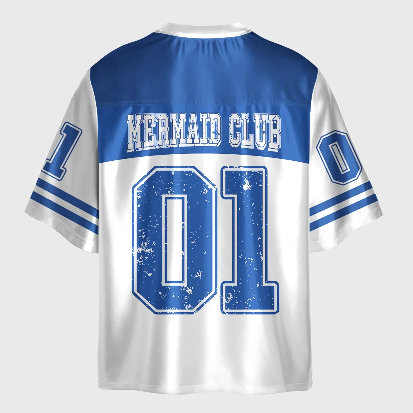 Tokyo-Tiger Mermaid Can Glossy Oversized Jersey