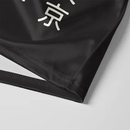 Tokyo-Tiger Trip To Tokyo Glossy Oversized Jersey