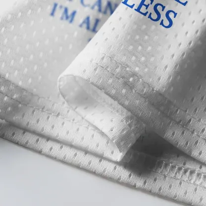 Tokyo-Tiger Smoking Duck Funny Mesh Jersey