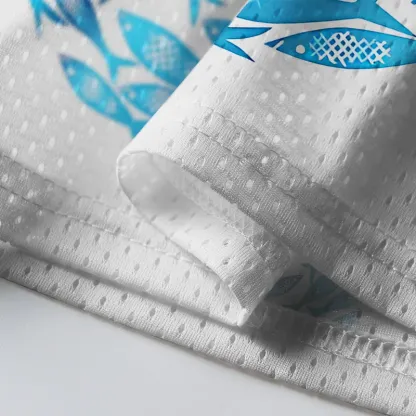 Tokyo-Tiger Fish Disguise Mesh Jersey