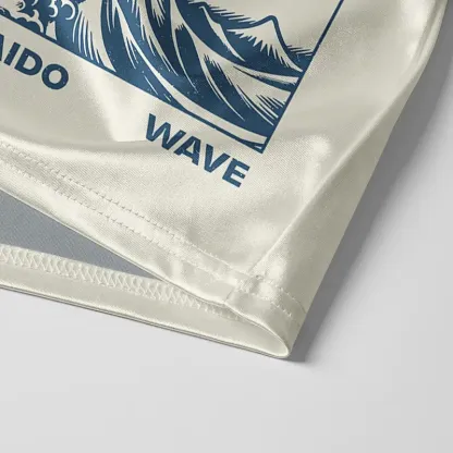 Tokyo-Tiger Hokkaido Wave Japan Glossy Oversized Jersey