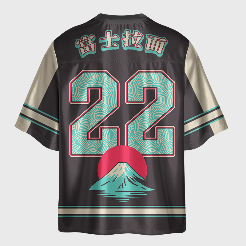 Tokyo-Tiger Please Give Raccoon A Discount Glossy Oversized Jersey