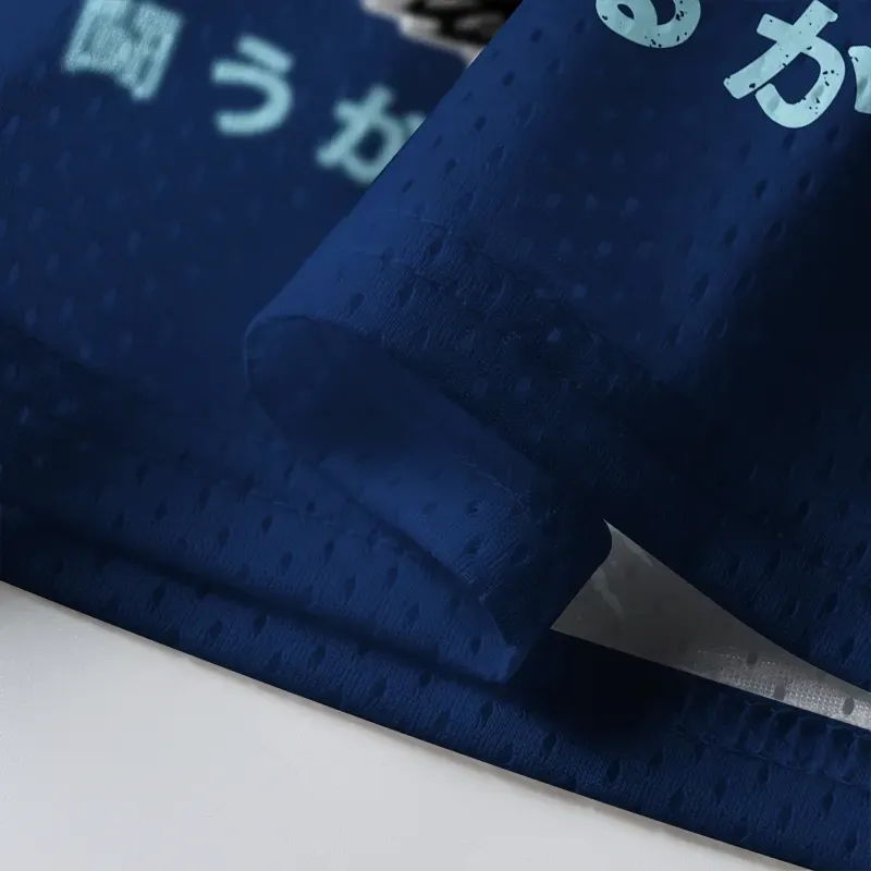 Tokyo-Tiger Funny Woodblock Penguin:Fight Or Flight Mesh Jersey