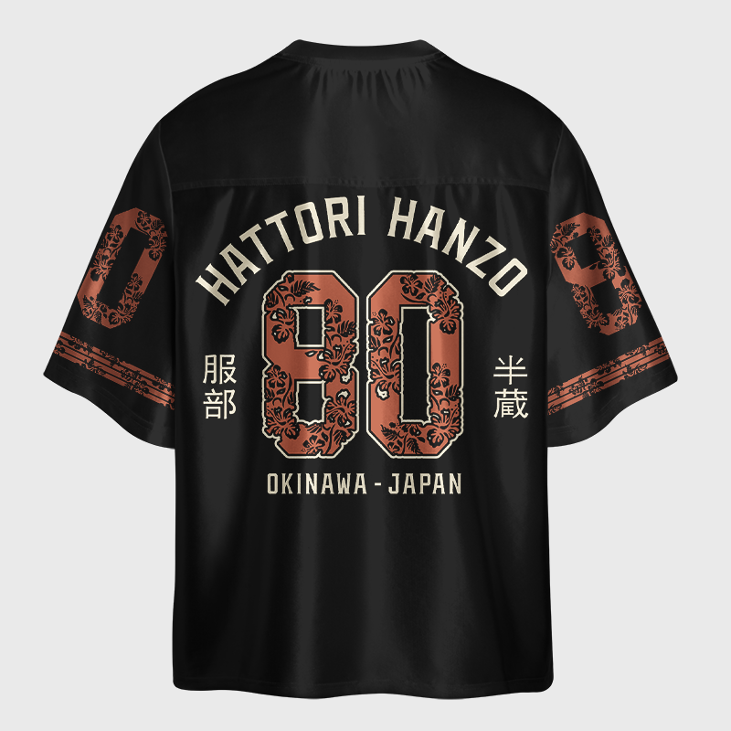 Tokyo-Tiger Shadow Shogun Glossy Oversized Jersey