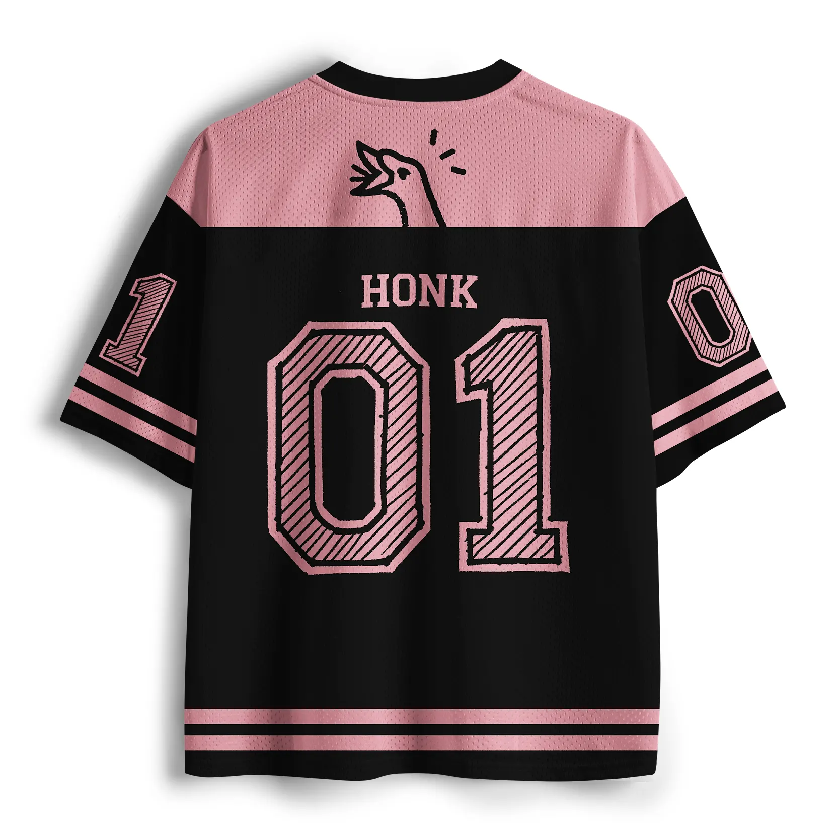 Tokyo-Tiger Stupid Goose Funny  Retro Mesh Jersey