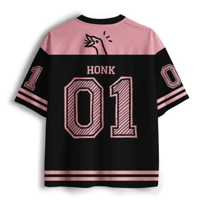 Tokyo-Tiger Stupid Goose Funny  Retro Mesh Jersey