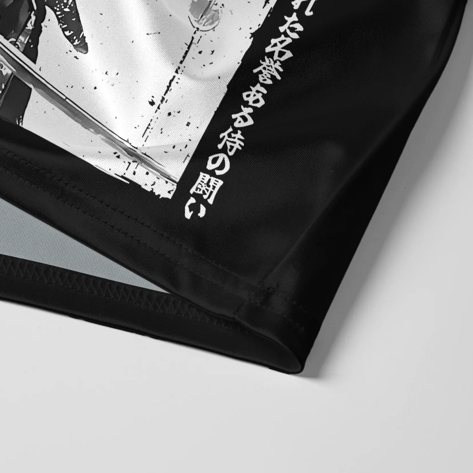 Tokyo-Tiger Japanese Cat Samurai Retro Glossy Oversized Jersey