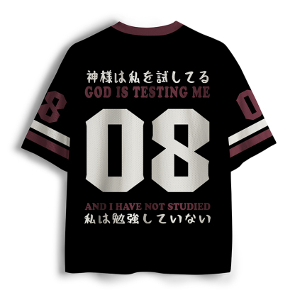 Tokyo-Tiger Raccoon Not Studied Mesh Jersey