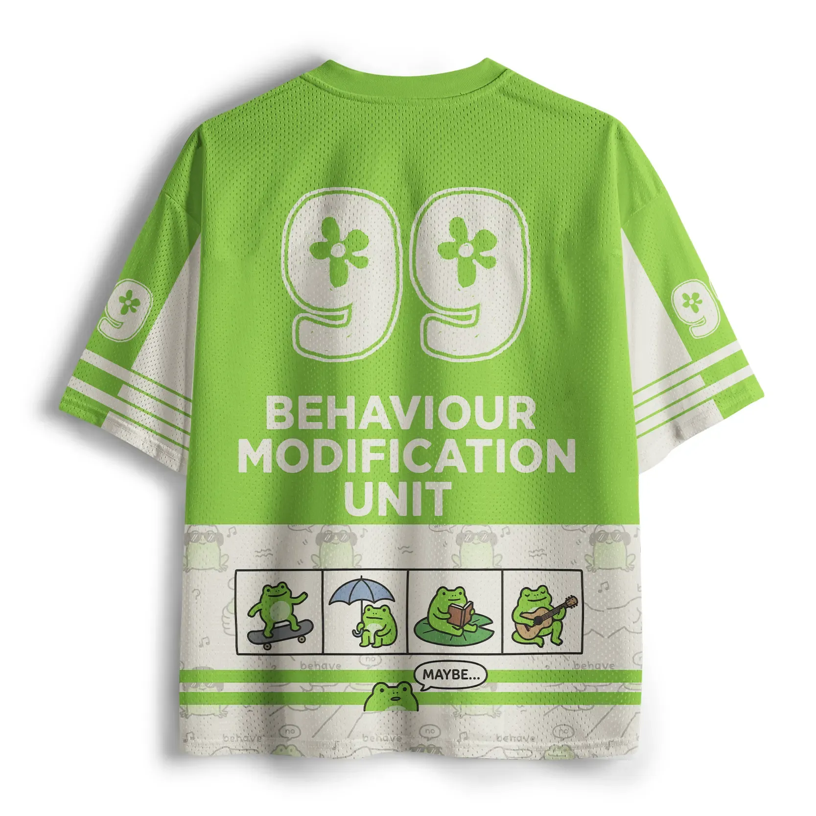 Tokyo-Tiger Japanese Dishonest Frog Mesh Jersey