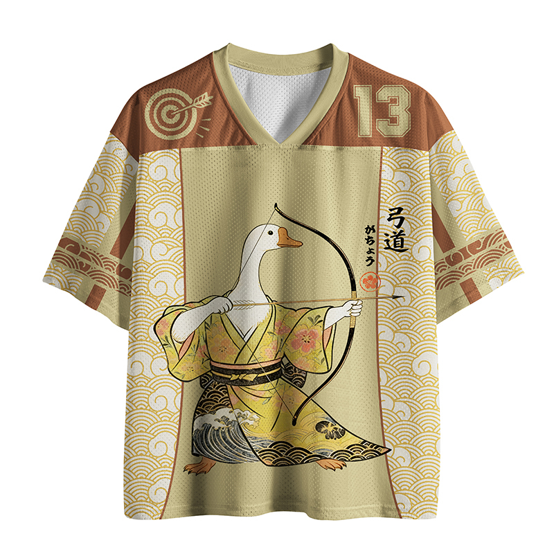 Tokyo-Tiger Goose Archery Mesh Jersey