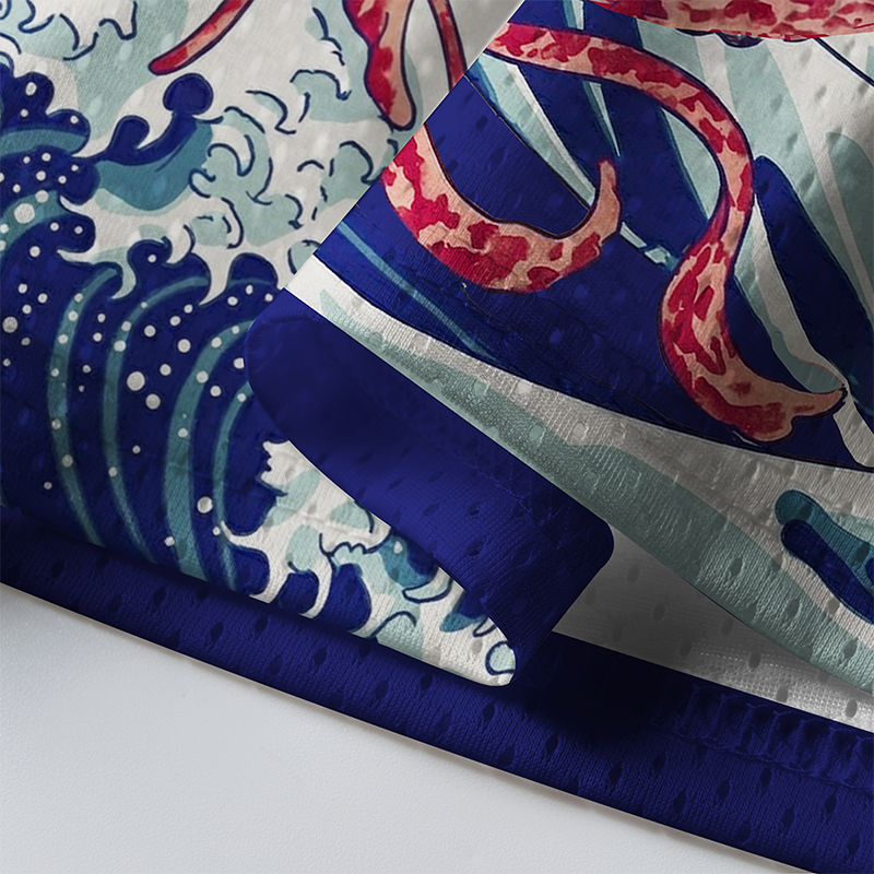 Tokyo-Tiger Jellyfish Wave Mesh Jersey