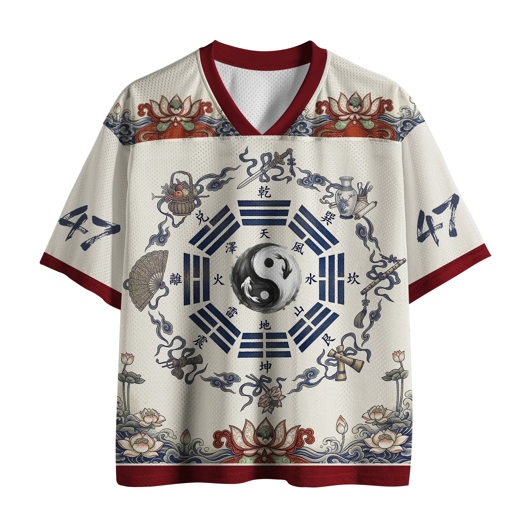 Tokyo-Tiger Balance Of Heaven And Earth Mesh Jersey