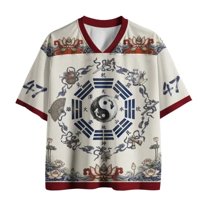 Tokyo-Tiger Balance Of Heaven And Earth Mesh Jersey