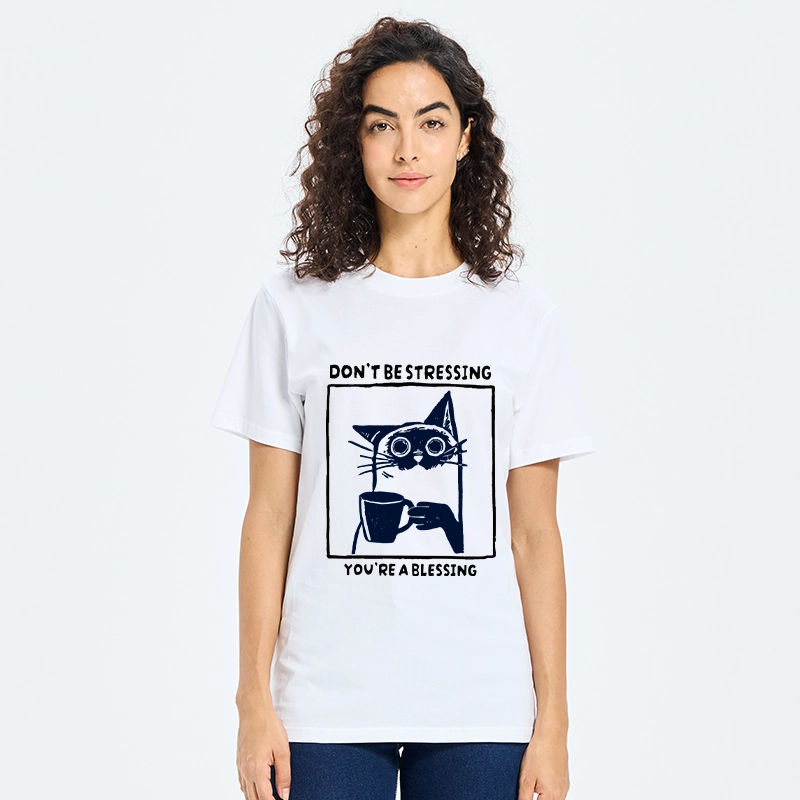 Tokyo-Tiger Coffee Cat Blessing Meme Classic T-Shirt