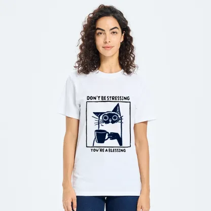 Tokyo-Tiger Coffee Cat Blessing Meme Classic T-Shirt