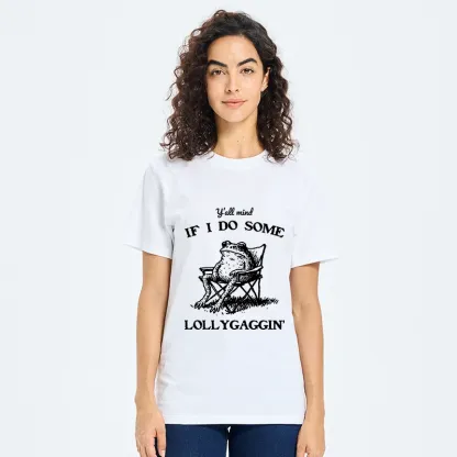 Tokyo-Tiger Funny Frog Lollygagging Classic T-Shirt